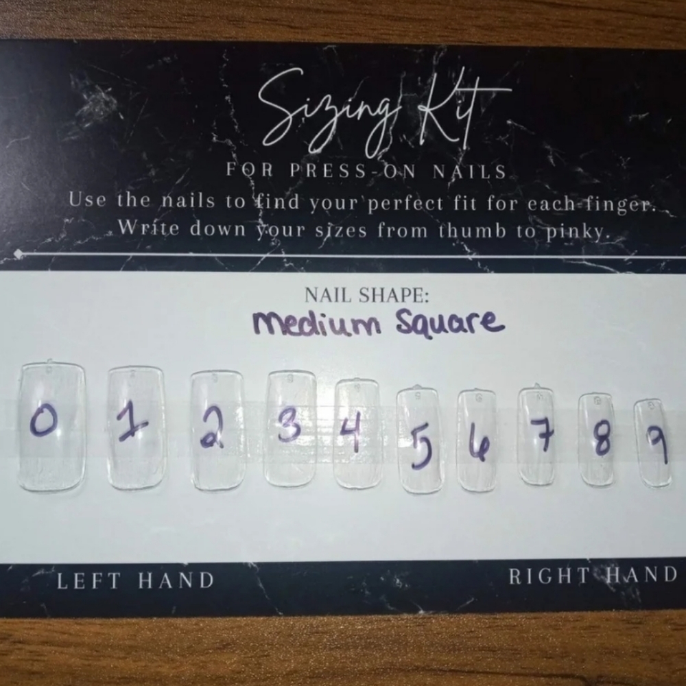 Nail Sizing Kits